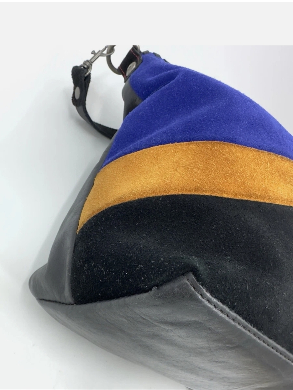 Patricia Nash Colorblock Suede Shoulder / Tote / Bag. EUC - Picture 11 of 11